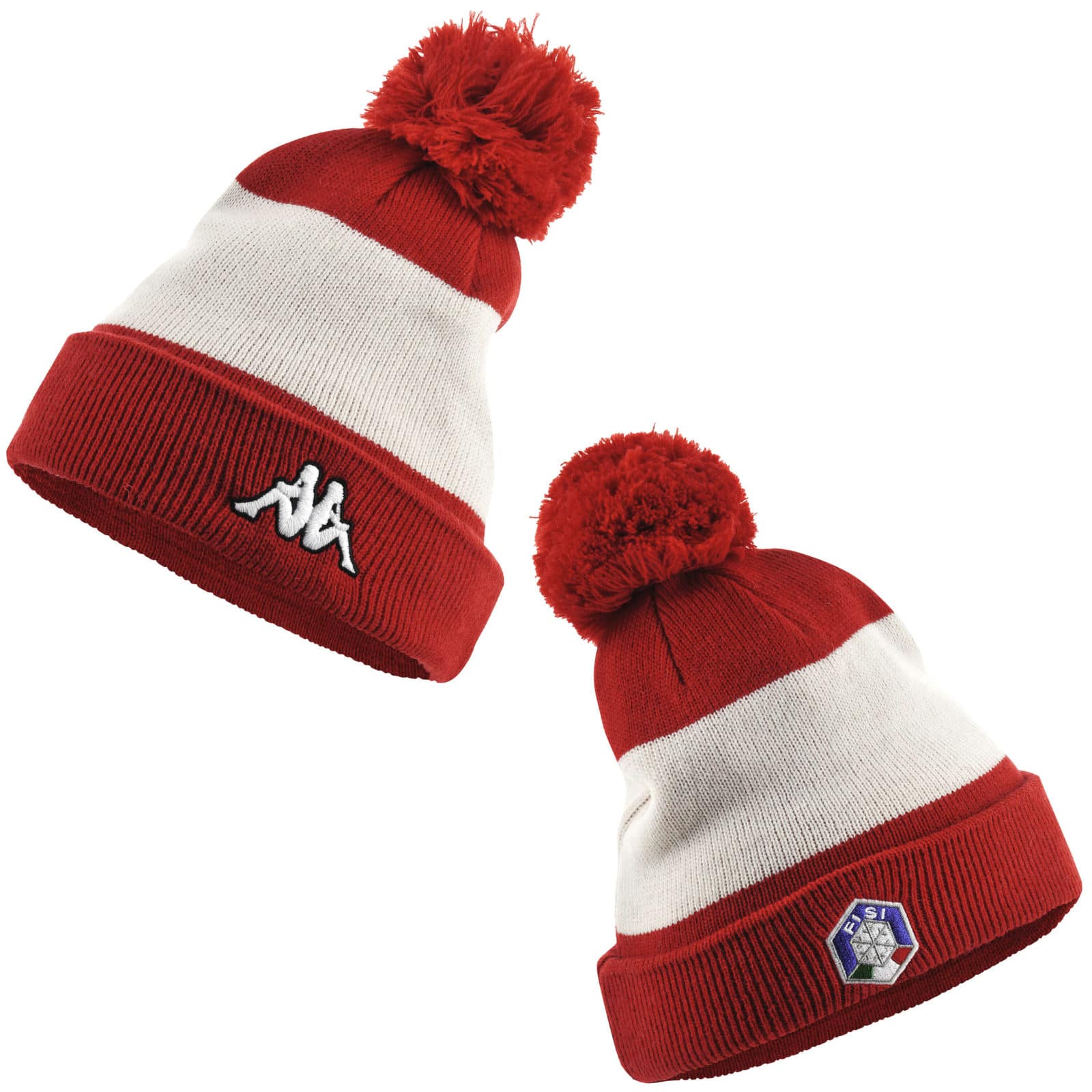 KAPPA 6CENTO FLOCK FISI Knit Hat - Red