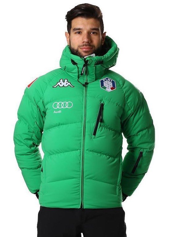 KAPPA 6CENTO 662 FISI Jacket - Green 1 - World Cup Ski Shop