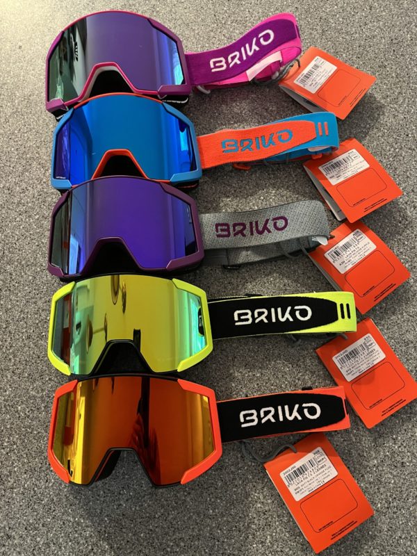 Briko Lava 7.6 Goggles - 4 colors to choose - 2 lenses on World Cup Ski Shop 1