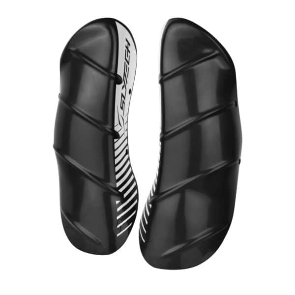 Shred Shinguards Shield Carbon STD (Black/White) on World Cup Ski Shop
