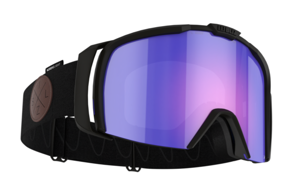Bliz Nova goggle - black w/ Nordic Light begonia blue lens on World Cup Ski Shop