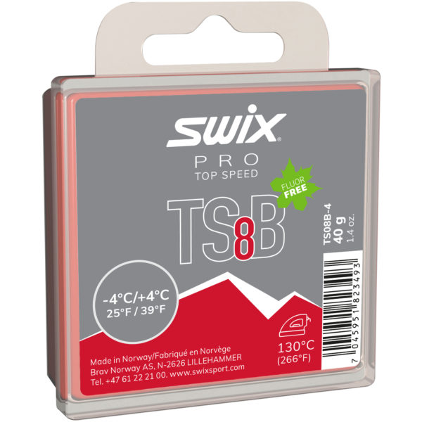 Swix TS5 BLACK wax, -10°C/-18°C, 40G bar on World Cup Ski Shop 34