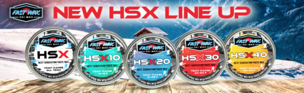 Fast Wax HSX 10,20,30 Paste Wax 60g, Buy all and SAVE! on World Cup Ski Shop