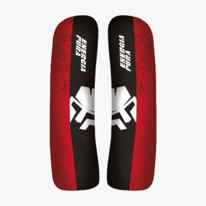 ENERGIAPURA Shinguards skull black white on World Cup Ski Shop