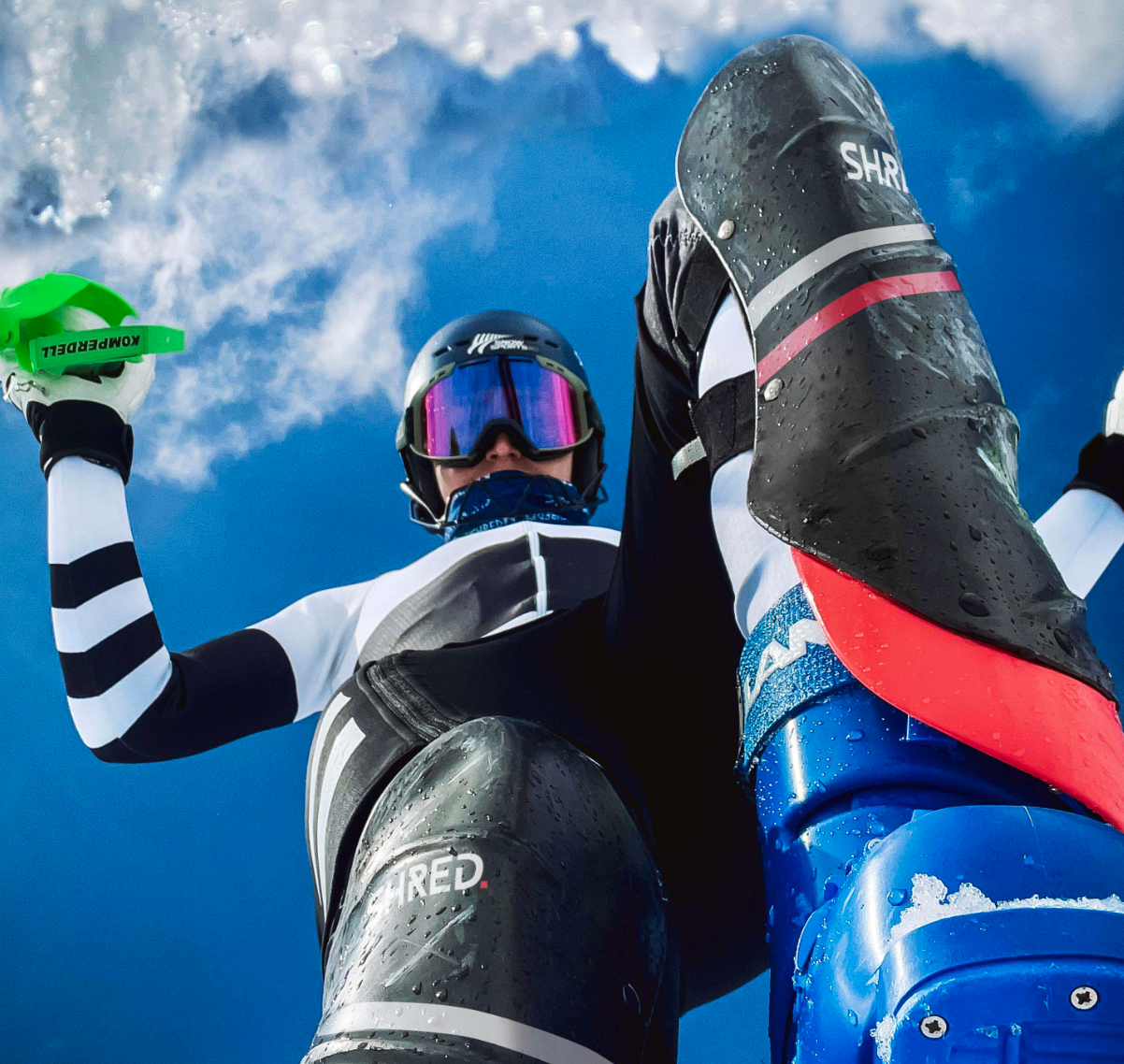 Shred Carbon Shinguards World Cup Ski Shop - Main Image