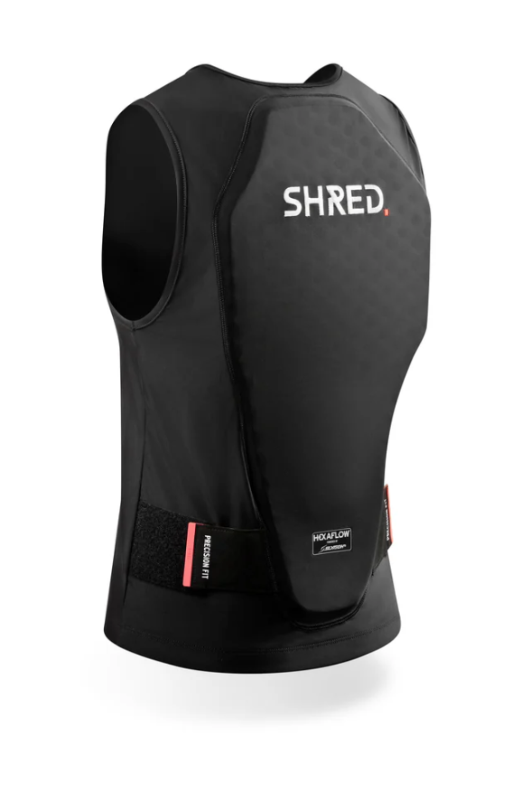 SHRED NEW 2nd Skin Flexi Back Protector Vest Zip on World Cup Ski Shop